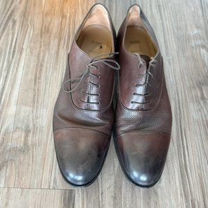 HUGO BOSS | CHOCOLATE BROWN OXFORDS